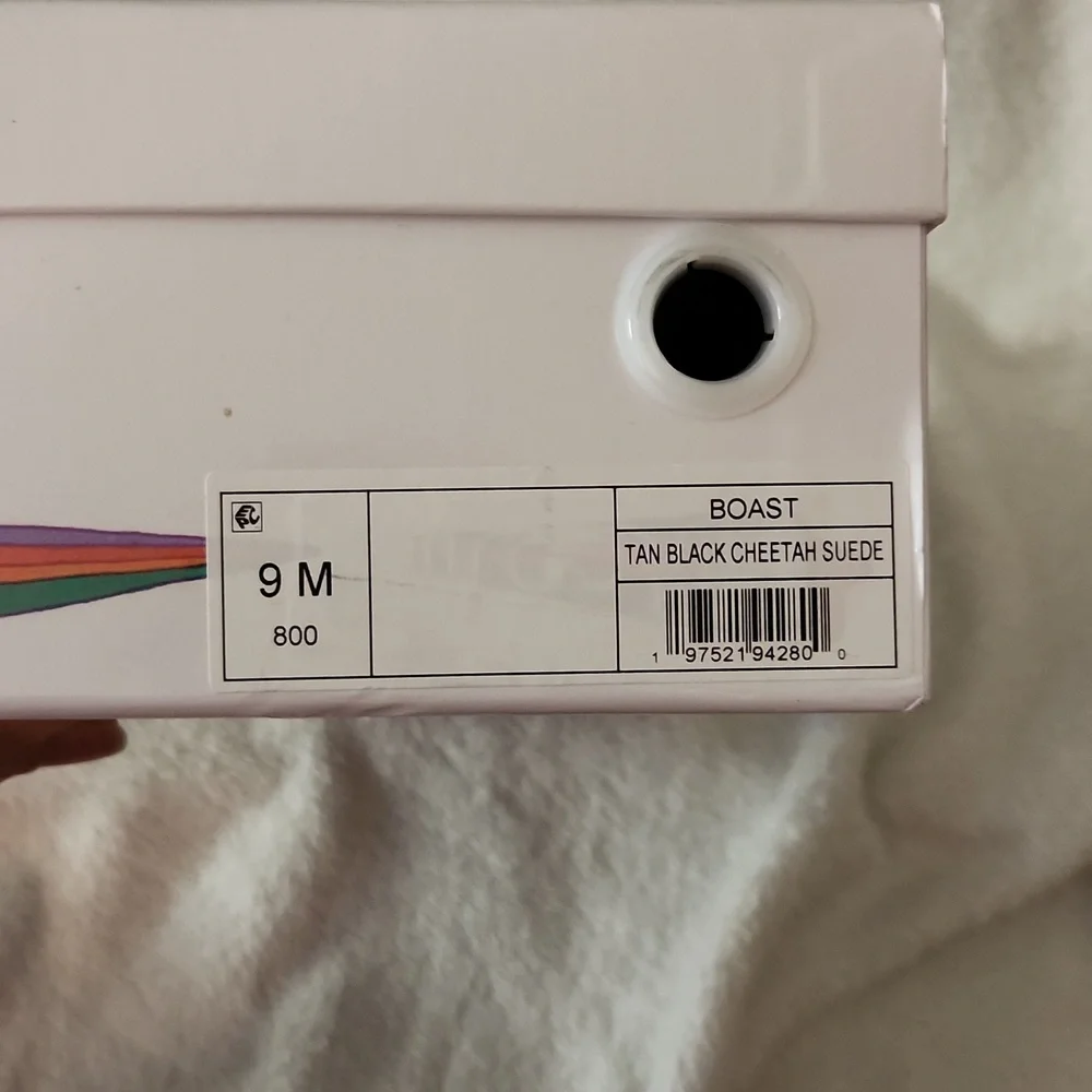 Nib Jeffrey Campbell Cheetah Print Boat Shoe Sz9 Women - Picture 6 of 7